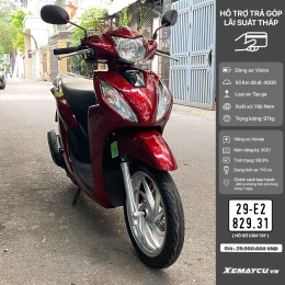 Xe Máy Honda Vision 110CC 2021 Đỏ ( 29E2-829.31 )