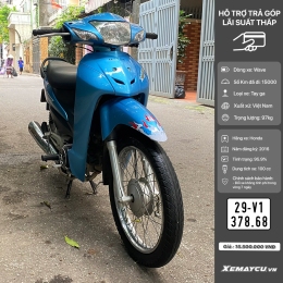 Xe Máy Honda Wave 100CC 2016 xanh ( 29V1-378.68 )