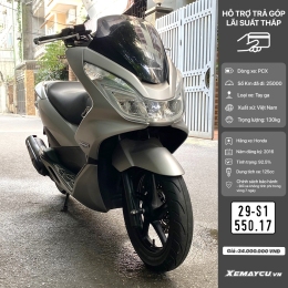 Xe Máy Honda PCX 125CC 2016  Xám ( 29S1- 550.17 )