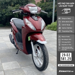 Xe Máy Honda Vision 110CC 2021 Đỏ ( 29D2- 581.29 )