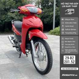 Xe Máy Honda Wave 110CC 2022 Đỏ ( 29B2- 201.52 )